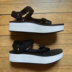 Teva platform sandals